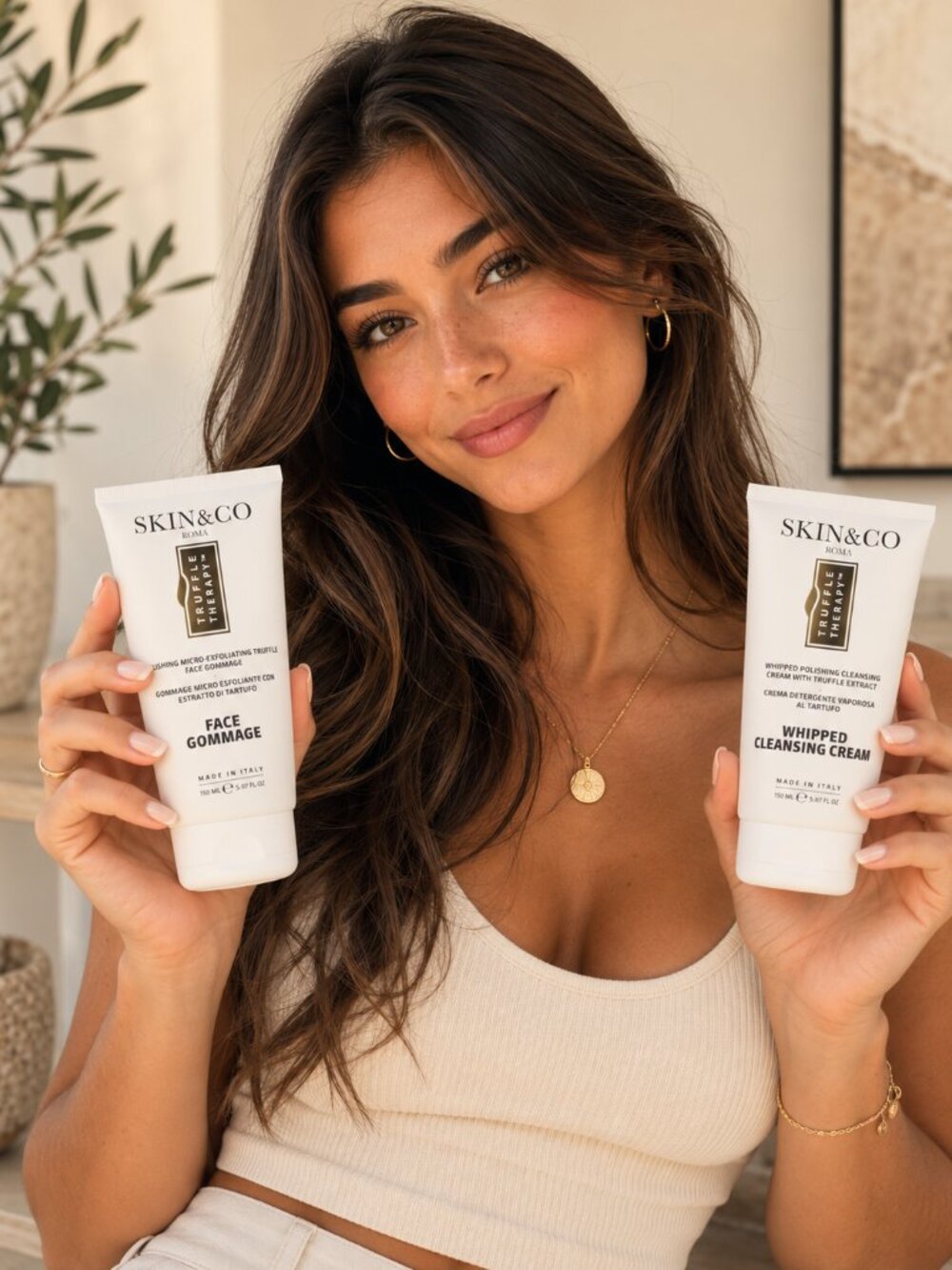 GIFT SET: SKIN & CO ITALY GLOWIFICATION SET: EXFOLIANT + FACIAL CLEANSER